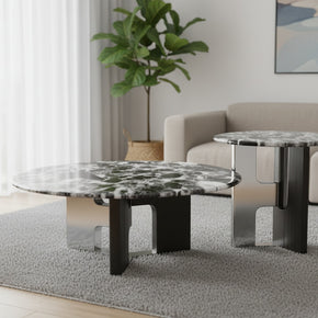 Tables basses gigognes en marbre
