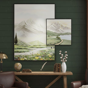 Reflet de prairie alpine