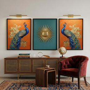 Ensemble Royal Paon Soleil Tableu